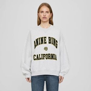 NWT: ANINE BING JACI CALIFORNIA SWEATSHIRT
